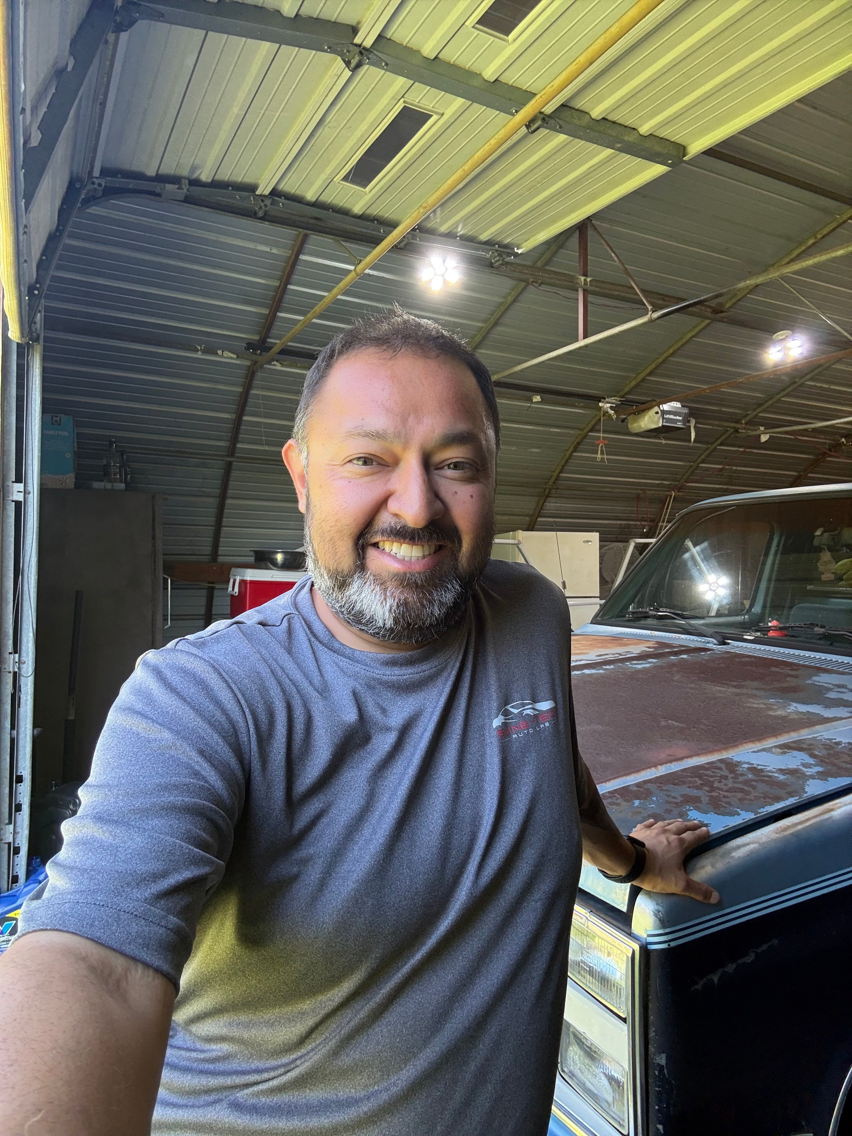 Lead technician at Shine-Tech Auto Lab